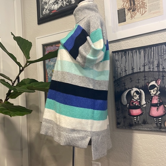 Talbots striped turtleneck sweater - Picture 4 of 8